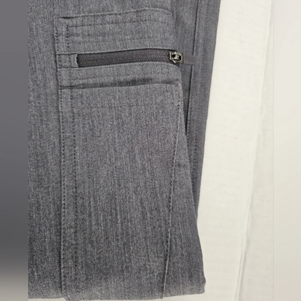 Men's Figs Zip Fly Cairo Cargo Scrub Pants XL Tall XLT